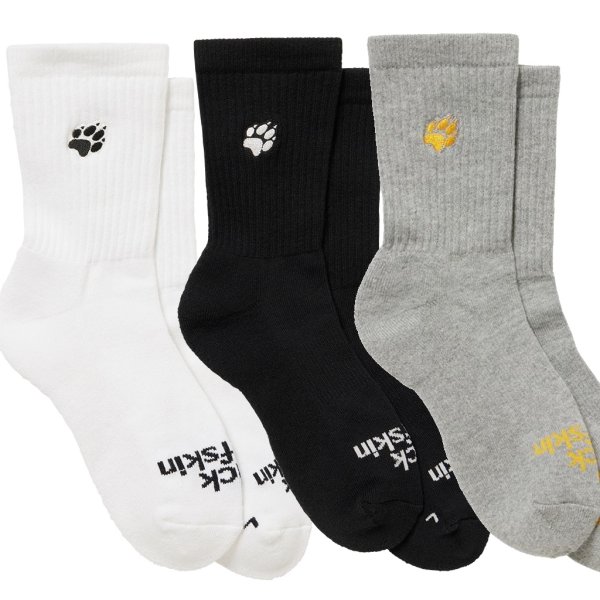 画像1: JP RETRO PAW MID SOCKS (1)