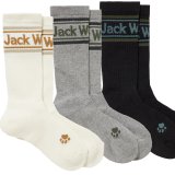 画像: JP RETRO LINELOGO SOCKS