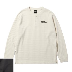 画像: JP WAFFLE HENLEY LS T